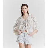Cardigan Cardigan Donna Primavera/Estate Made in Italia Quotidiano Colore Unico Standard — foto 1