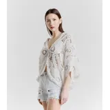 Cardigan Cardigan Donna Primavera/Estate Made in Italia Quotidiano Colore Unico Standard — foto 3