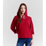 Con il Capello Pullover Donna Primavera/Estate Made in Italia Quotidiano Colore Unico Standard — foto 5