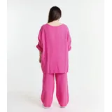 Curvy nome Genere Maglie Donna Primavera/Estate Made in Italia Quotidiano Vari Colori Curvy(taglie forti) Monocromo — foto 5