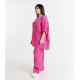 Curvy nome Genere Maglie Donna Primavera/Estate Made in Italia Quotidiano Vari Colori Curvy(taglie forti) Monocromo — foto 4