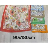 Sciarpe Donna Primavera/Estate Made in Cina Quotidiano Vari Colori Standard — foto 1