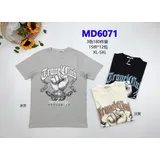 T-shirt Uomo Uomo Primavera/Estate Made in Cina Quotidiano Vari Colori Standard Stampata — foto 1