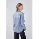 Giacche(D) Genere Giacca di Jeans Donna Quattro stagioni Made in Cina Tempo libero Colore Unico Standard — foto 3