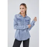 Giacche(D) Genere Giacca di Jeans Donna Quattro stagioni Made in Cina Tempo libero Colore Unico Standard — foto 4