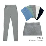 Pantaloni(D) Genere Pantaloni Donna Primavera Made in Cina Quotidiano Vari Colori Oversize Monocromo Natale — foto 1