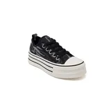 Sneakers basse Donna Primavera Made in Cina Tempo libero Colore Unico Piatto Tonda — foto 1