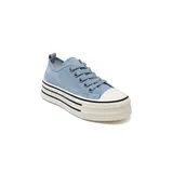 Sneakers basse Donna Primavera Made in Cina Tempo libero Colore Unico Piatto Tonda — foto 3