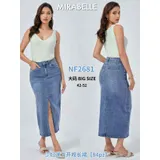 Gonne Genere Gonna lunga Donna Quattro stagioni Made in Cina Tempo libero Colore Unico Curvy(taglie forti) — foto 1