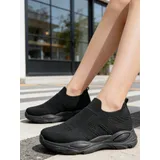 Sneakers basse Donna Primavera Made in Cina Quotidiano Vari Colori Plateau Anteriore Tonda — foto 1
