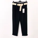 Pantaloni Eleganti Donna Primavera/Estate Made in Italia Quotidiano Colore Unico Standard — foto 1
