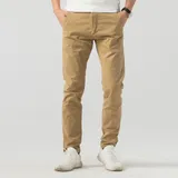 Pantaloni Chino Uomo Primavera/Estate Made in Cina Quotidiano Vari Colori Standard — foto 3