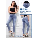 Jeans(D) Genere Jeans Skinny Donna Primavera/Estate Made in Cina Tempo libero Colore Unico Standard Monocromo — foto 1