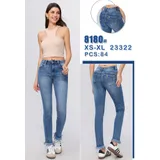 Jeans(D) Genere Jeans Skinny Donna Primavera/Estate Made in Cina Tempo libero Colore Unico Standard Monocromo — foto 1