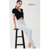 Jeans(D) Genere Jeans Skinny Donna Primavera/Estate Made in Cina Tempo libero Colore Unico Standard Monocromo — foto 1