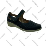 Scarpe Basse Donna Primavera Made in Cina Tempo libero Zeppe Tonda — foto 4