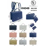 BORSA DONNA SET DA 3 CON PORTAFOGLIO E PORTAMONETA — foto 1