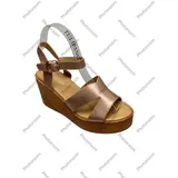 Sandali con Zeppa Donna Primavera Made in Cina Tempo libero Zeppe Aperta — foto 2