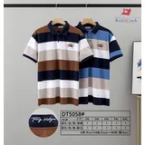 Polo Uomo Uomo Primavera/Estate Made in Cina Quotidiano Vari Colori Curvy(taglie forti) Multicolore Bottoni — foto 1