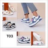 Sneakers(D) Genere Sneakers basse Donna Quattro stagioni Made in Cina Tempo libero Vari Colori Plateau Anteriore Tonda — foto 3