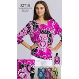 Felpa T-Shirt Camicetta Camicia Casual Donna Primavera/Estate Made in Italia Quotidiano Vari Colori Standard — foto 1