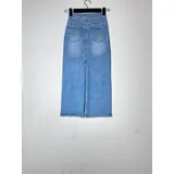 Gonna Lunga in Denim con Brillantini — foto 4