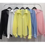 Camicie(D) Genere Camicetta Camicia Casual Donna Primavera/Estate Made in Italia Tempo libero Vari Colori — foto 1