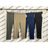 Pantaloni Donna Autunno Made in Italia Quotidiano Vari Colori Standard — foto 3