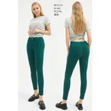 Jeans(D) Genere Jeans Skinny Donna Quattro stagioni Made in Cina Tempo libero Colore Unico Curvy(taglie forti) Monocromo — foto 1