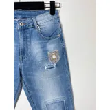 Pantalone di Jeans Con Scritte — foto 3