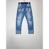 Pantalone di Jeans Con Scritte — foto 1