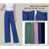 Pantaloni(D) Genere Pantaloni Donna Primavera Made in Cina Quotidiano Vari Colori Oversize Monocromo Natale — foto 1