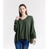 Pullover Pullover Donna Primavera/Estate Made in Italia Quotidiano Colore Unico Standard — foto 1