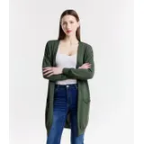 Cardigan Cardigan Donna Primavera/Estate Made in Italia Quotidiano Colore Unico Standard — foto 1