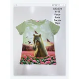 T-shirt&Top(B) Bambini Estate Made in Cina Tempo libero Vari Colori — foto 1