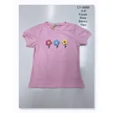 T-shirt&Top(B) Bambini Estate Made in Cina Tempo libero Vari Colori — foto 1