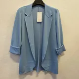 Giacche(D) Genere Giacca Blazer Giacca Donna Quattro stagioni Made in Italia Quotidiano Colore Unico Standard Monocromo — foto 1