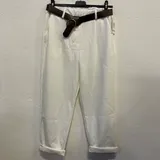 Pantaloni(D) Genere Pantaloni Donna Quattro stagioni Made in Italia Da Lavoro Colore Unico Standard Monocromo Cerniera lampo — foto 1