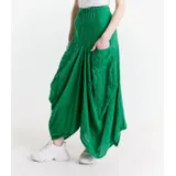 Pantaloni(D) Genere Pantaloni Donna Primavera/Estate Made in Italia Quotidiano Colore Unico Standard Monocromo Viscosa — foto 3