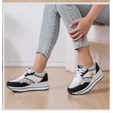 Sneakers(D) Genere Sneakers basse Donna Quattro stagioni Made in Cina Quotidiano Plateau Anteriore Tonda — foto 3