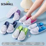 Sandali Ciabatte Donna Primavera/Estate Made in Cina Tempo libero Plateau Anteriore Tonda — foto 1