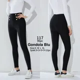 Pantaloni leggings Donna Quattro stagioni Made in Cina Quotidiano Colore Unico Standard Monocromo Senza Chiusura — foto 1