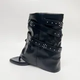 Stivaletti(D) Genere Stivaletti Classici Donna Primavera/Estate Made in Cina Quotidiano Zeppe Aperta — foto 3