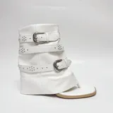 Stivaletti(D) Genere Stivaletti Classici Donna Primavera/Estate Made in Cina Quotidiano Zeppe Aperta — foto 5