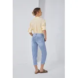 Jeans(D) Genere Jeans Larghi Donna Quattro stagioni Made in Cina Tempo libero Colore Unico Standard — foto 4