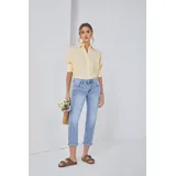 Jeans(D) Genere Jeans Larghi Donna Quattro stagioni Made in Cina Tempo libero Colore Unico Standard — foto 5