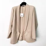 Giacca Blazer Giacca Donna Primavera/Estate Made in Italia Quotidiano Colore Unico Standard — foto 3
