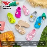 Ciabatte Bambini Estate Made in Cina Quotidiano Piatto Aperta — foto 1