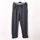 Pantaloni Eleganti Donna Primavera/Estate Made in Italia Quotidiano Colore Unico Standard — foto 5