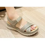 Sandali Donna Primavera/Estate Made in Cina Quotidiano Zeppe Aperta — foto 5